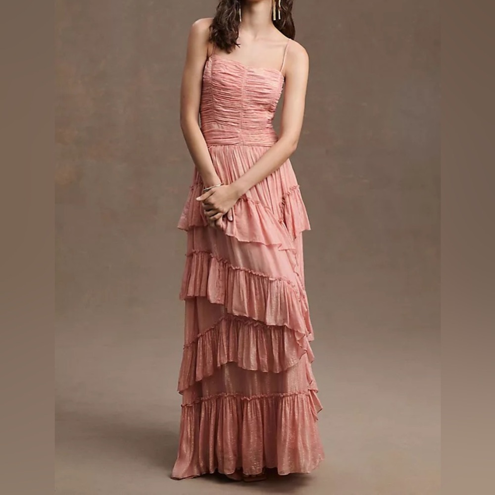 BHLDN Jessa Tiered Maxi Dress